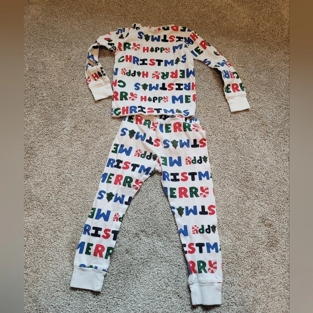 Carter Kids Christmas Holiday Pajama Set Size 3T